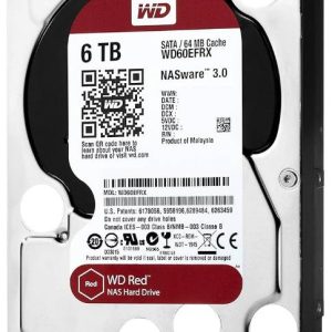 DD WD RED WD60EFRX 6TB Refurbished