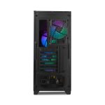 Gabinete Gamer Yeyian YCM-APPHO-01, Midi-Tower, PC, ATX, ITX, micro ATX, Negro