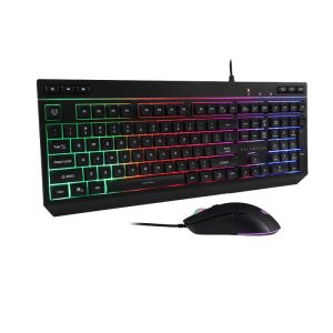 Kit Teclado y Mouse USB Balam Rush SQUAD MASTER PLUS KTM555 AZENDER SERIES