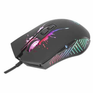 Mouse Gaming MANHATTAN 190220, USB, Óptico, 7200 DPI