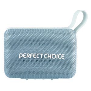 PERFECT CHOICE BOCINA PORTATIL SUGARY AZUL PC-113317