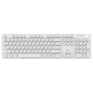 TECLADO GETTTECH GTI-28201B IGNITE BACKLIGHT USB BLANCO 105 TECLAS