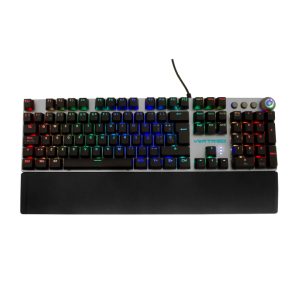 Teclado Mecánico Programable VORTRED V-930600, Negro, RGB