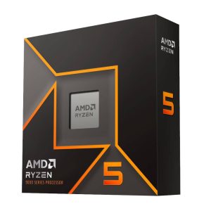 AMD RYZEN 5 9600X, 6 núcleos, socket AM5, No incluye ventilador, Con gráficos incluidos.