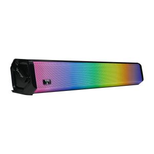 BOCINA VORAGO BSP-320 BT 5Wx2 RGB NEGRO