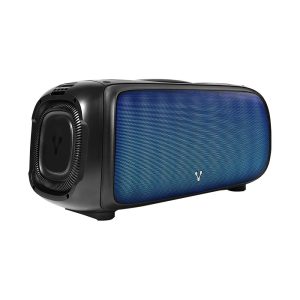 Bocina Vorago KSP-530 Bafle Karaoke speaker, Micro SD, Bluetooth 5.0, USB, 3.5 mm, TWS, Radio FM, Incluye micrófono inalámbrico y control remoto
