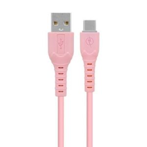 CABLE USB V3.0 TIPO A – TIPO C, 1 METRO, ROSA, BROBOTIX &nbsp;6001608