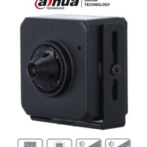 Cámara IP Pinhole de 2 MP, Lente de 2.8mm, 96 Grados Apertura, Microfono Integrado, 1 E&S de Audio, WDR Real de 120 Db, Videoanaliticos con IVS
