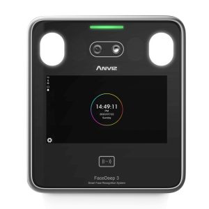 Control de Acceso Biométrico Anviz AN-FACEDEEP3, Reconocimiento facial con cubre boca, Soporta Hasta 6000 usuarios, 6,000 RFID y 10,000 registros.