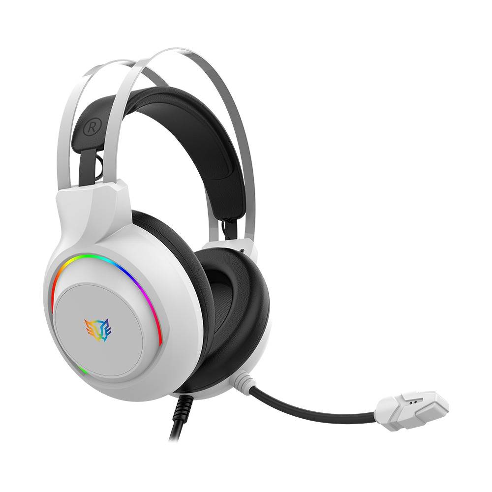 Headset Gaming Alambrico Hesix II HS688 Balam Rush Azender Series Sonido Envolvente, Alta Voces 50mm, Microfono Omnidireccional, Conexión 3.5mm + USB Largo