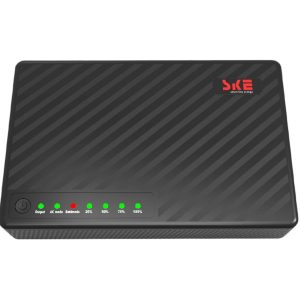 Mini UPS DC SKE POE-30N 30W, Color Negro, Interfaz USB, LAN, Voltaje de Entrada 120V, Rango de Voltaje de Entrada 100V-240V