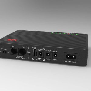 Mini UPS DC SKE POE-30N 30W, Color Negro, Interfaz USB, LAN, Voltaje de Entrada 120V, Rango de Voltaje de Entrada 100V-240V