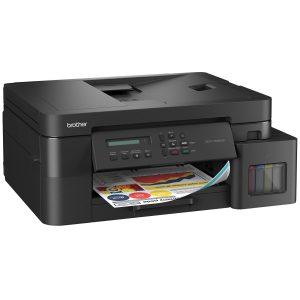Multifuncional Tinta Continua Brother DCPT830DW, impresión dúplex, 30 ppm negro/26 ppm color, Wifi 2.4/5Ghz, Ethernet, cama plana color tamaño carta