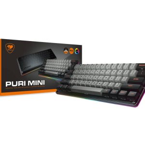 Teclado COUGAR PURI MINI MECANICO (37PRMM1MI.0002) Switches-Mecánico, USB, 6Efectos, ALAMBRICO