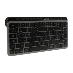 Teclado Inalámbrico 2.4hz Inspire Krea TI750 Acteck Elite Series Teclado Inalámbrico Dongle 2.4Mhz, Rango 10m, Bluetooth 5.1, USB A- USB C, 3 Dispositivos