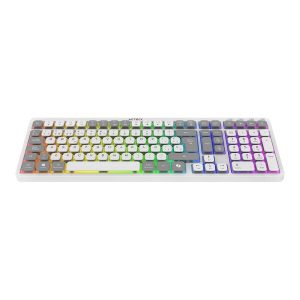 Teclado Inalámbrico RGB Techno PRO TI790 Acteck Elite Series Iluminación RGB, Teclado Multidispositivo Inalámbrico, Dongle 2.4Mhz, Bluetooth