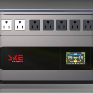 UPS Interactivo SKE Energy GF1000 1000va/600w, Color Plata y Negro, Voltaje de Entrada y Salida 120V