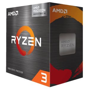 AMD RYZEN 3 5300G, 4 núcleos, Socket AM4, Con ventilador, Con gráficos incluidos
