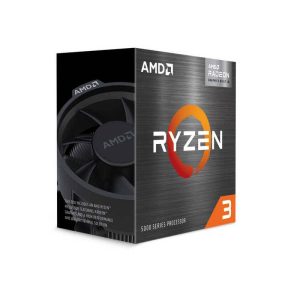 AMD RYZEN 3 5300G, 4 núcleos, Socket AM4, Con ventilador, Con gráficos incluidos