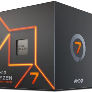 AMD RYZEN 7 7700, 8 núcleos, Socket AM5, Con Ventilador, Con Gráficos Incluidos.