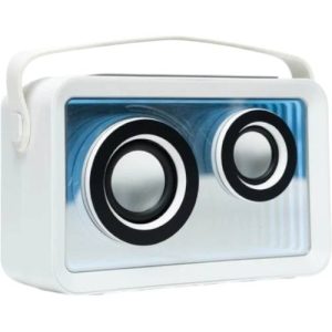 Bocina transparente inalámbrica para smartphone LOOPSTAR PC-113140 PERFECT CHOICE , alimentación 5ccv 1A, conector de carga tipo C