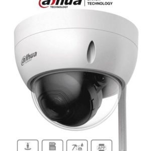 Cámara IP Domo Wifi 2MP, Lente 2.8mm, Apertura 100Grados, IR 30Metros, Ranura MicroSD, IP67, Antivandalica, Detección de Humanos SMD