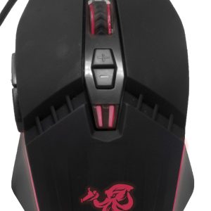 KIT GAMING 4 EN 1 NGC-KRAKEN AUDIFONOS LED TECLADO 114 TECLAS MOUSE 7 BOTONES HASTA 3200DPI MOUSEPAD ROJO