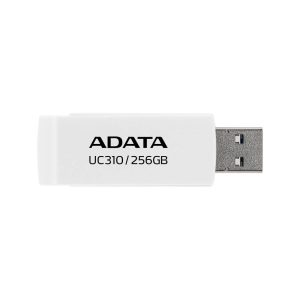Memoria USB de 256GB UR310 3.2 Gen 1 (retro compatible 3.0 y 2.0), diseño material reciclado sin tapa. BLANCO. UC310-256G-RWH
