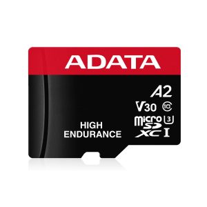 Micro Secure Digital ADATA HIGH ENDURANCE (alta durabilidad) microSDXC UHS-I U3, SD6.0 Clase 10, V30 512GB Clase 10 (A2), Velocidad de lectura / escritura