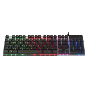 Teclado Acteck Creator Aurean II TA220G Retroiluminación Rainbown