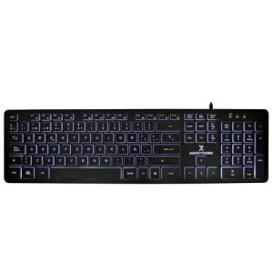 Teclado Alámbrico SLIM PC-201304 PERFECTCHOICE con iluminación blanca Backlight