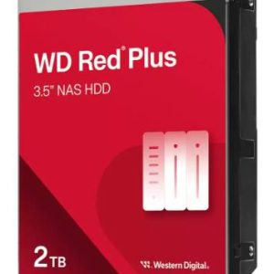 Disco Duro Western Digital RED WD20EFPX 2TB, SATA, 5400 RPM, 3.5 Pulgadas Caché 512MB, Velocidad de transferencia: 175MB/s, Modelo: WD20EFPX