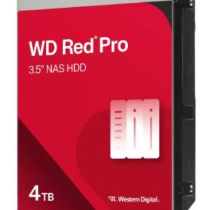 Disco Duro Western Digital RED WD4005FFBX 4TB, SATA, 7200 RPM, 3.5 Pulgadas Caché 256MB, Velocidad de transferencia: 217MB/s, Modelo: WD4005FFBX