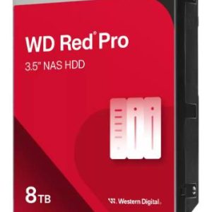 Disco Duro Western Digital RED WD6005FFBX 6TB, SATA, 7200 RPM, 3.5 Pulgadas Caché 256MB, Velocidad de transferencia: 238MB/s, Modelo: WD6005FFBX