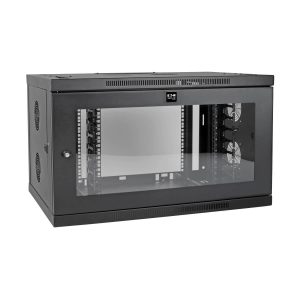Gabinete TRIPP-LITE SRW9UDPGVRT, Negro, 9Um Profundidad de switch plus instalación de pared, Garantía 60 meses