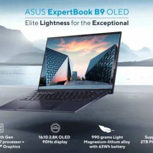Laptop Asus Business B9403CVAR-C732G1T-P2, 14 Pulgadas, Intel Core 7-150U, 32 GB, Windows 11 Pro, 1 TB SSD