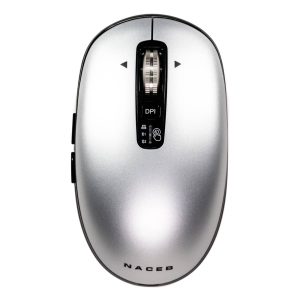 Mouse Inalambrico Naceb Slim Gris NA-0131G