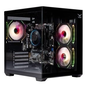 NACEB GABINETE GAMER C/VENTANA NEG NA-0636N