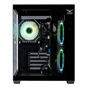 NACEB GABINETE GAMER C/VENTANA NEG NA-0636N