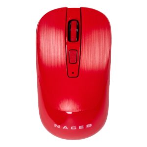 Naceb Mouse Inal 2.4G Rojo NA-0137R