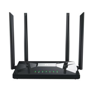 Netis Router inalambrico N65, 4 puertos, WIFI 5, 1200 Mbps, Router, AP, WISP, Modo Cliente, Repetidor, 4 Antenas 5 dBi, Puerto Gigabit
