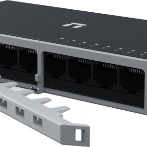 Switch NETIS modelo ST108D, 8 puertos 10/100Mbps, Switch de escritorio, carcasa metálica con Seguro de conector incorporado, No administrable