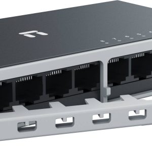 Switch NETIS modelo ST108D, 8 puertos 10/100Mbps, Switch de escritorio, carcasa metálica con Seguro de conector incorporado, No administrable