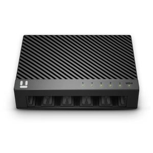 Switch NETIS modelo ST3105C,5 puertos 10/100Mbps Switch de escritorio con Seguro de conector incorporado,No administrable