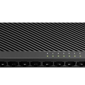 Switch NETIS modelo ST3108C, 8 puertos 10/100Mbps Switch de escritorio con Seguro de conector incorporado, No administrable