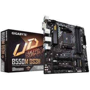 Tarjeta Madre Gigabyte Micro ATX B550M DS3H AC Rev. 1.0, S-AM4, AMD B550, HDMI, 128GB DDR4 para AMD