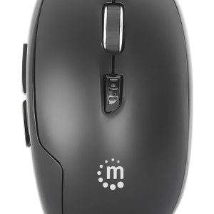 190367 Mouse Optico Inalambrico Negro.