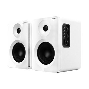 Bocinas Tipo Estudio Dynamic Exact R BS700 Elite Series, Sonido Estereo 2.0,Potencia 50w RMS, Color Blanco. BR-940825