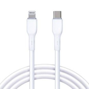 CABLE USB V3.0 TIPO C - LIGHTNING, 1 METRO, BLANCO, BROBOTIX&nbsp; 6006818