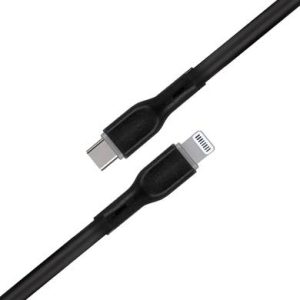 CABLE USB V3.0 TIPO C - LIGHTNING, 1 METRO, NEGRO, BROBOTIX 6006832